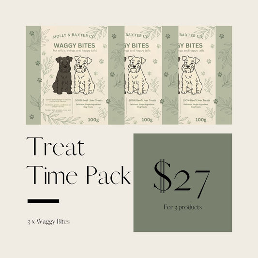 Treat Time Pack - 3 x Waggy Bites
